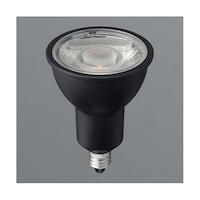 アズワン 【10個セット】 ハロゲン形LED 広角 ブラック LDR7LWE11/2BKX10