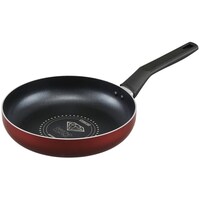 アイリスオーヤマ ダイヤモンドコートフライパン IH・ガス火両用24cm ワインレッド VDIF24