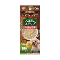 アイリスオーヤマ ヘルシーステップ ささみと野菜 70g×3P HRCV703 ※2個以上から注文可能(販売価格は1個単位の価格)