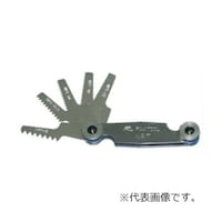 フジ 管用テーパねじ用ピッチゲージ 1セット(5枚入) NPT