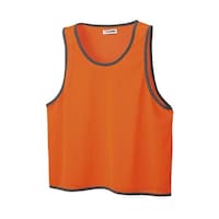ウンドウ ベーシックビブス 蛍光オレンジ JS P55