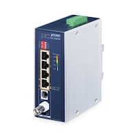 PLANET 産業用エクステンダー 4ポート10/100/1000T 802.3at PoE+からVDSL2 IVC234GPT