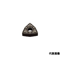 三菱マテリアル 旋削鋼軽切削用SWブレーカ付ワイパーインサート サーメット 1セット(10個入) WNMG080404SW NX3035
