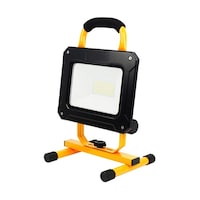 日機 充電式LED投光器 3300lm 50W 専用充電アダプター付き NLFL50BGD