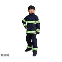 消防ユニフォーム F.D.Kid’s 子供用防火服 ネイビー M 175047001