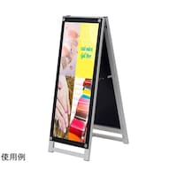 友屋 アクリルパネルスタンドA1ハフ両面APSA1HWL 56992AHW