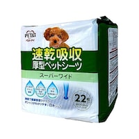 ペットアイ 速乾吸収厚型ペットシーツ スーパーワイド 1袋(22枚入)