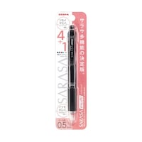 ゼブラ サラサマルチ 0.5mm 黒 PJ4SA11BK ※2本以上から注文可能(販売価格は1本単位の価格)