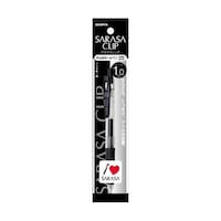 ゼブラ サラサクリップ 1.0mm 黒(パック) PJJE15BK ※4本以上から注文可能(販売価格は1本単位の価格)