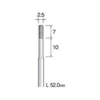 ミニモ 電着ダイヤモンドバー 2.5 AD2117