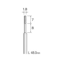 ミニモ 電着ダイヤモンドバー 1.8 AD2314