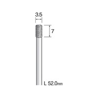 ミニモ 電着ダイヤモンドバー 3.5 AD2121
