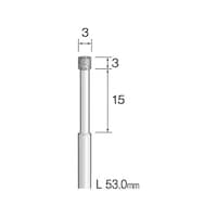 ミニモ 電着ダイヤモンドバー 3.0 AD2503
