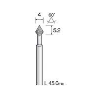 ミニモ 電着ダイヤモンドバー 4.0 AD2702