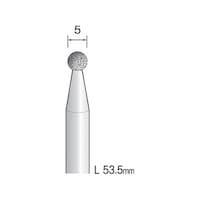 ミニモ 電着ダイヤモンドバー 5.0 AD3402