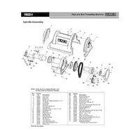 RIDGID スクリュー F/1822 39567
