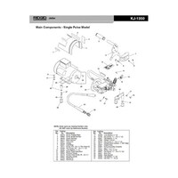 RIDGID E3653 ロールピン F/1459 41500