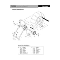 RIDGID フレーム F/シースネイク レギュラー 66797