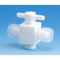 フロン工業 オールPTFE2方バルブ 6φ(接続型) F2009001