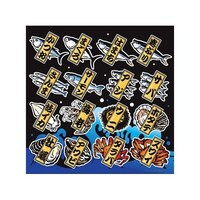 P・O・Pプロダクツ デコレーションシール メニュー25 海鮮 6439 7462590
