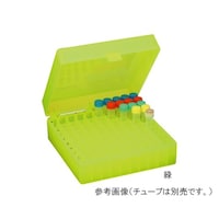 チューブラック 1.5/2.0mlチューブ用 100穴 オレンジ 2572102O