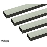 安田 アルミ角パイプ 1m 2.5×40×80mm シルバー 4本組