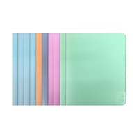 ニューヨー バインダー A4 30穴 パステル 5色 10冊入 A1032