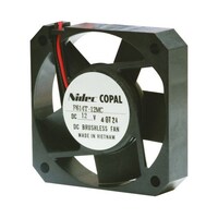 日本電産コパル電子 軸流ファン 電源電圧 24 V dc 62x62x14.5mm DC F614T24MC