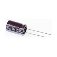 ニチコン アルミ電解コンデンサ 2200μF 10V dc 1袋(5個入) UPS1A222MHD
