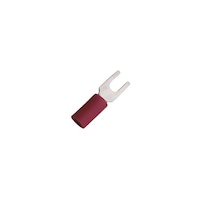 日本圧着端子製造 Y形圧着端子 赤 22AWG to 16AWG 1袋(100個入) V1.25N3A RED