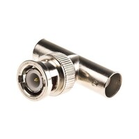 アンフェノール 同軸 変換アダプタ T型分岐 BNC プラグ BNC ジャック ジャック ニッケル B9073D1ND3G50
