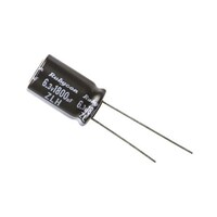 Rubycon アルミ電解コンデンサ 1800μF 6.3V dc 1袋(10個入) 6.3ZLH1800MEFC10X16