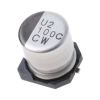 ニチコン アルミ電解コンデンサ 100μF 16V dc 1袋(10個入) UCW1C101MCL1GS