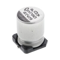 ニチコン アルミ電解コンデンサ 220μF 35V dc 1袋(10個入) UWT1V221MNL1GS