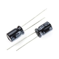ニチコン アルミ電解コンデンサ 100μF 50V dc 1袋(10個入) UVY1H101MPD ※2袋以上から注文可能(販売価格は1袋単位の価格)