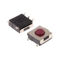 アルプスアルパイン タクトスイッチ 単極単投(SPST) 表面実装 1袋(10個入) SKHMQME010