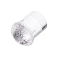 Bivar クリア 丸型 レンズ LED照明 アクリル透明棒 1袋(10個入) PLP24MM