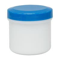 金鵄製作所 軟膏壷(軟膏容器・定量タイプ)100mL 青 20個 AT100F03