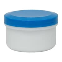 金鵄製作所 アルファ軟膏壷(軟膏容器・増量タイプ)120mL 青 20個 ATA12003