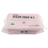 パックスタイル PSカウンタークロスレギュラーサイズ薄手 ピンク 900枚入 520386