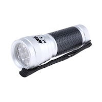 エムテートリマツ LEDライト LED懐中電灯 銀 560150