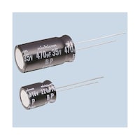 ニチコン 電解コンデンサ 47μF 50V dc 両極性/無極性 1袋(5個入) UEP1H470MPD
