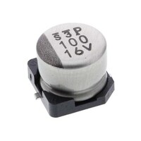 ニチコン 電解コンデンサ 100μF 16V dc 1袋(10個入) UWT1C101MCL1GB ※2袋以上から注文可能(販売価格は1袋単位の価格)