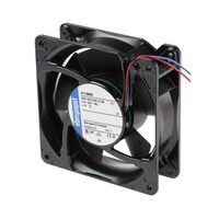 ebmpapst 軸流ファン 電源電圧:24 V dc 119 x 119 x 38mm DC (4100Nシリーズ) 角型 4114NHH