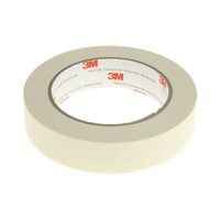 スリーエム ジャパン マスキングテープ 紙,幅:25mm,長さ:50m 白 101E 25MMX50M