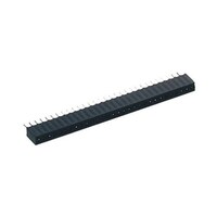 PreciDip ピンヘッダ ピンソケット 1列 ストレート 1.27mm 12極 スルーホール 1袋(5個入) 8518701210001101