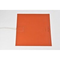 ThreeHigh シリコンラバーヒーター 【リード線延長1m】100V 720W 300mm×300mm リード線1m SR100720300300L1