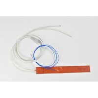 ThreeHigh シリコンラバーヒーター 【熱電対1m、リード線延長1m】 100V 40W 25mm×200mm SR1004025200K1