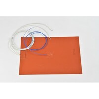 ThreeHigh シリコンラバーヒーター 【熱電対1m、リード線延長1m】 100V 480W 200mm×300mm SR100480200300K1