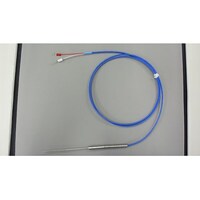 ThreeHigh 温度センサー【熱電対K】シースタイプ(クラス2 ガラス被覆1.5m)SUSシースφ1.6:100mm TH81631